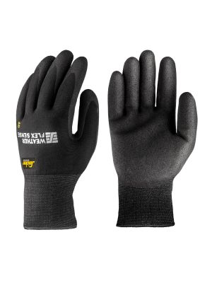 9319 Work Gloves Insulated - Black/Black 0404 - Snickers