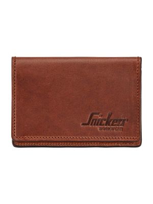 9754 Leather ID Card Holder - Snickers