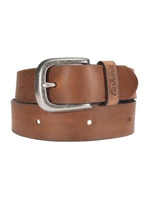 A0005516 Women's Work Belt Leather Continuous Tan 232 Carhartt 71workx front