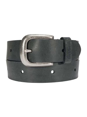 A0005516 Women's Work Belt Leather Continuous Black 001 Carhartt 71workx front
