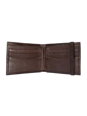 B0000201 Wallet Classic Leather Stitched Pocket - Carhartt