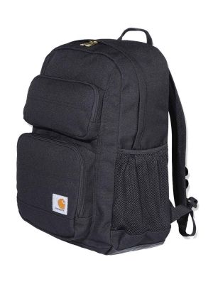 B0000273 Backpack 27L Single Compartment Water Repellent Black 001 Carhartt 71workx front