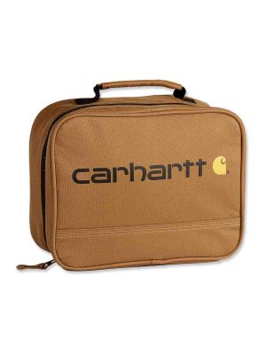 B0000286 Lunch Box Cooler Canvas Carhartt Brown 211 71workx front