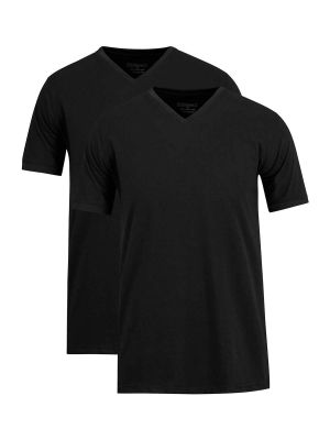 Bart Work T-shirt 2-pack Stretch Storvik 71workx Black front pair