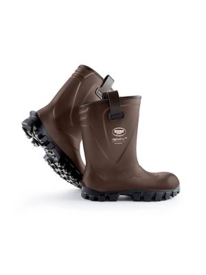 Bekina Safety Boots RigliteX SolidGrip S5 Insulated Brown Black XFN4P/7080A 00.135.024 71workx right logo