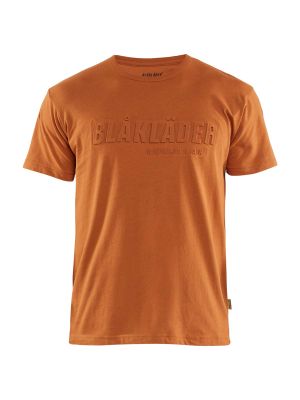 Blåkläder Work T-Shirt 3D 3531 Rust 4000 71workx Front