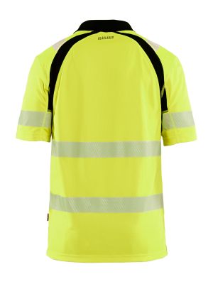 Blåkläder Work Polo UV High Vis 3595 Yellow Black