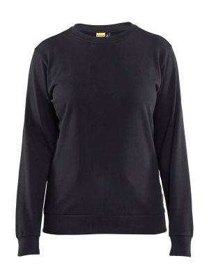 Blåkläder Work Sweater Women 3405 Black 9900 71workx Front