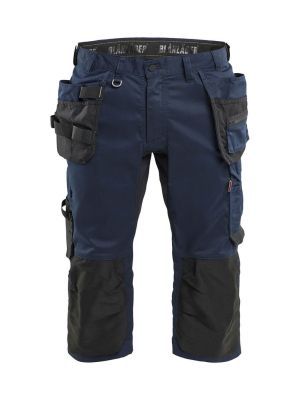 Blåkläder Pirate Work Trouser 2-Way Stretch 1754 175418328600 dark navy blue 71workx front