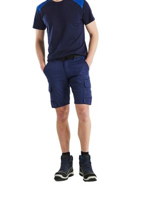 Blåkläder work shorts Stretch 1446 - Navy Blue 