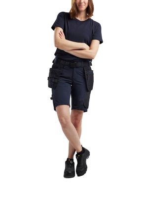 Blåkläder Work Shorts Stretch Women 7183 - Navy