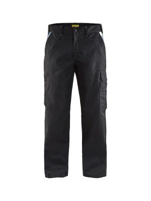 Blåkläder Work Trousers Industry 1404 71Workx Black Grey 140418009994 front