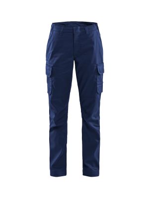Blåkläder Work Trousers Stretch 7144 71Workx Navy Blue 714418328985 front