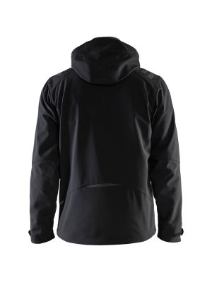 Blåkläder Work Jacket Softshell 4749 - Black Zipper