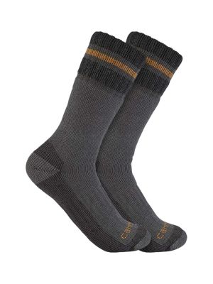 Carhartt Long Work Socks 2-Pack SB7742M - Grey