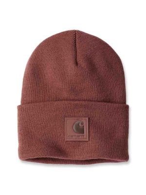 Carhartt Hat Black Label 101070 Red Sable B53 71workx front