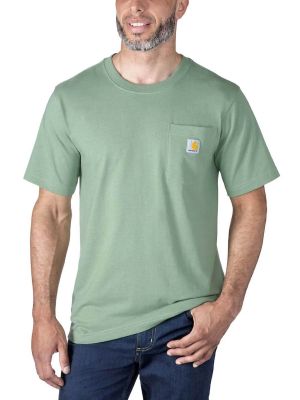 Carhartt Pocket T-shirt Short Sleeve 103296 - Loden Frost