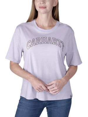 Carhartt Work T-shirt Graphic 106186 Women - Lilac Haze