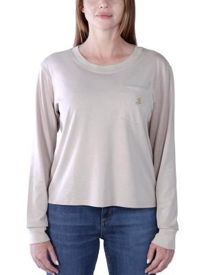 Carhartt Work T-shirt Long Sleeve Women 106121 - Mink