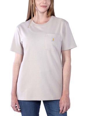 Carhartt Work T-shirt Pocket Women 103067 - Mink