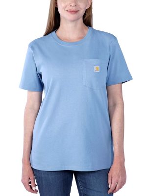 Carhartt Work T-shirt Pocket Women 103067 - Skystone