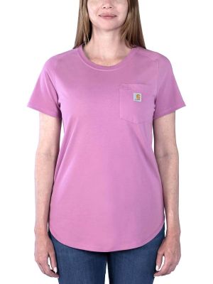 Carhartt Work T-shirt Pocket Force Women 105415 - Pink