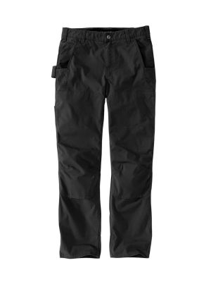 Carhartt Work Trouser Rugged Utility Double Front 105075 71workx Black BLK front