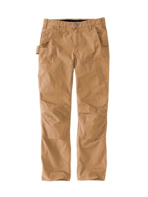Carhartt Work Trouser Rugged Utility Double Front 105075 71workx Brown BRN front