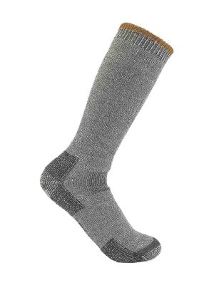 Carhartt Work Socks Wool Blend SB39150M Heather Grey HGY 71workx front