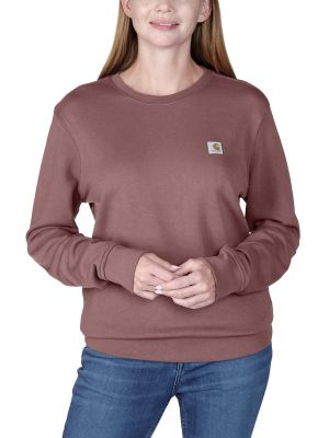 Carhartt Sweater Crewneck French Terry Women 106179 - Apple