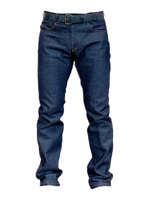 Plus® XD Raw Denim Regular Tappered Cut Five Pocket Jeans