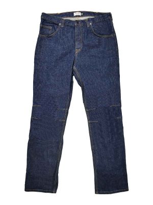 Plus® Tom Raw Denim Five Pocket  Jeans with Preformed Knee Area