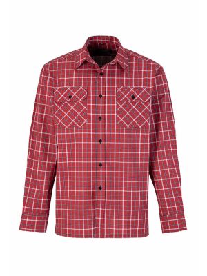 Egersund Work Shirt Cotton Storvik 71workx Red Checked 052-4.3 RED front