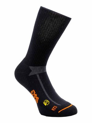 Emma Sock Hydro-Dry® Working Sustainable Black MM000132 71workx right