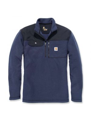 Carhartt 102836 Fallon Half-Zip Sweatshirt - Navy
