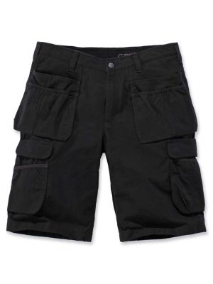 Carhartt 104201 Steel Multipocket Shorts - Black