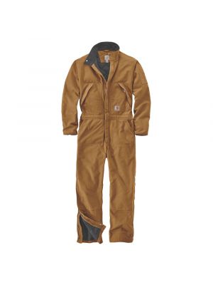 Carhartt 104396 Washed duck insultated coverall - Carhartt brown
