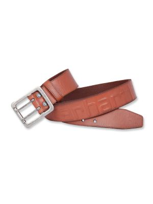 A0005656 Belt Leather with Logo - Carhartt