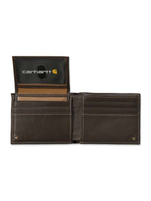 B0000209 Wallet Pebble Leather Trifold - Carhartt