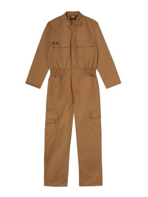 Everyday Coverall Khaki - Dickies - front
