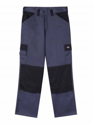 Everyday Work Trousers Multi Pocket Grey/Black - Dickies - front