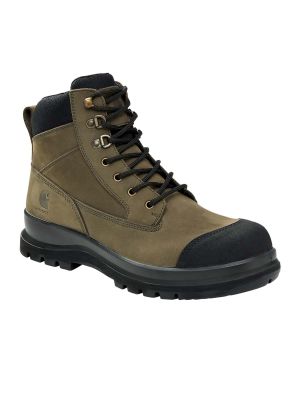 F702923 Safety Shoes S3 Detroit Rugged Flex Carhartt Moss MOS 71workx front right