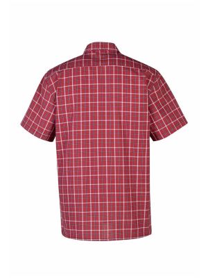 Storvik Farsund Work Shirt Cotton - Red Checked