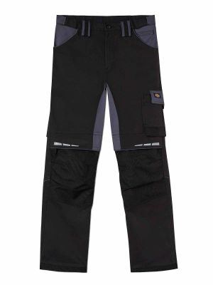 GDT Premium Work Trouser Black/Gray - Dickies - front