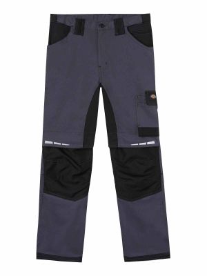 GDT Premium Work Trouser New Grey/Black - Dickies - front