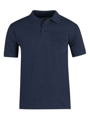 Hastings Work Polo Stretch Cotton Storvik 71workx Navy front
