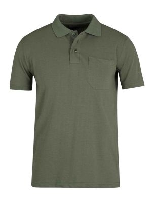 Hastings Work Polo Stretch Cotton Storvik 71workx Olive Green front