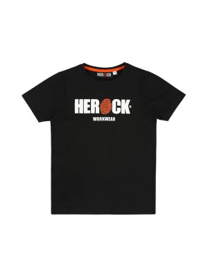 Herock Eni Kids Work T-shirt 23KTS2301BK Black 71workx front