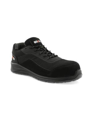 Herock Leno Low Safety Shoe S1PS Lightweight 21MSS2302BKAN Black Anthracite 71workx front side