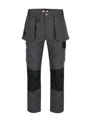 Herock Spero Work Trouser Stretch Multipocket 22MTR2301AN Anthracite Black 71workx front